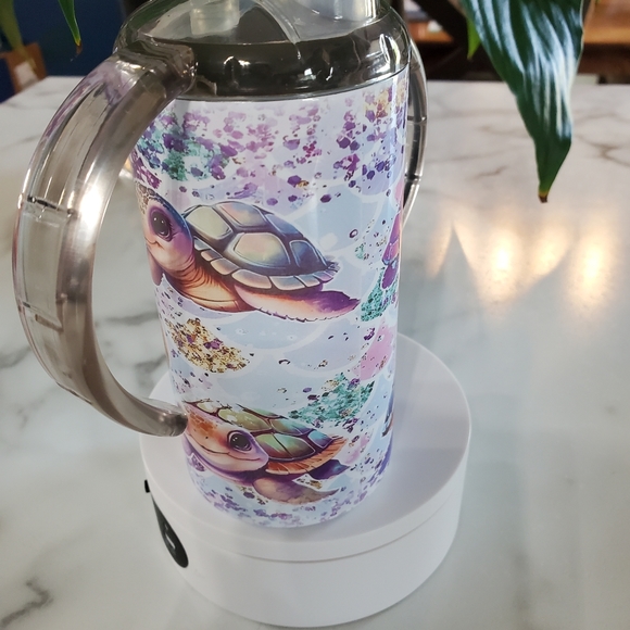 Baby Sea Turtle 12oz Sippy Cup with 2 lids - Picture 8 of 10